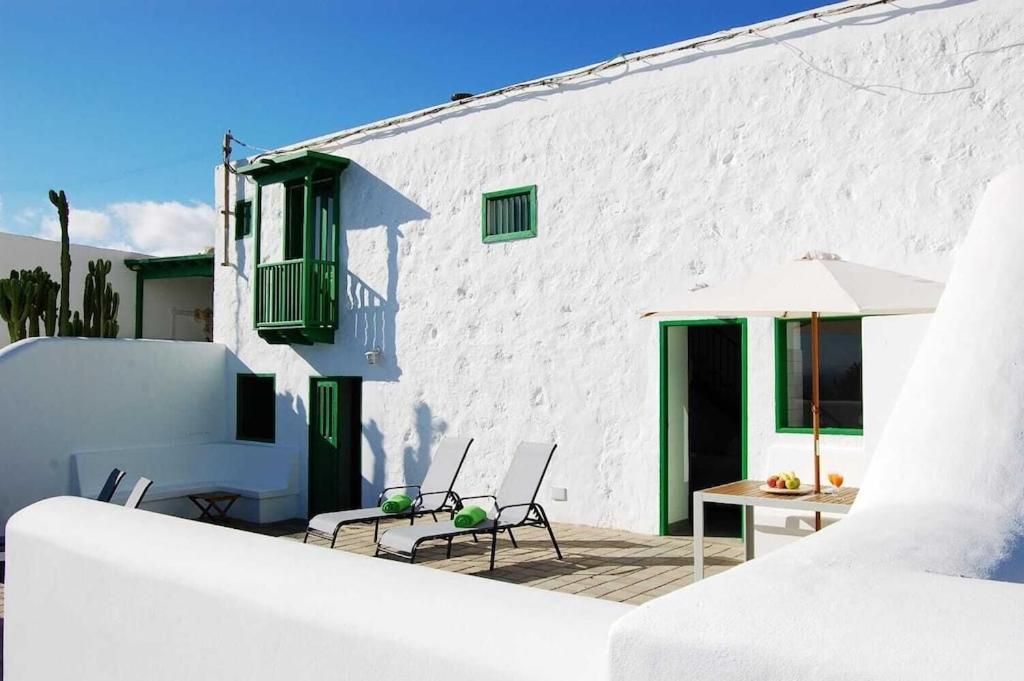 Typical Canarian House With Fabulous Sea Views Tias Exterior photo